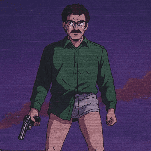 Classic VHS Anime Style (1980s OVA) — пример 2