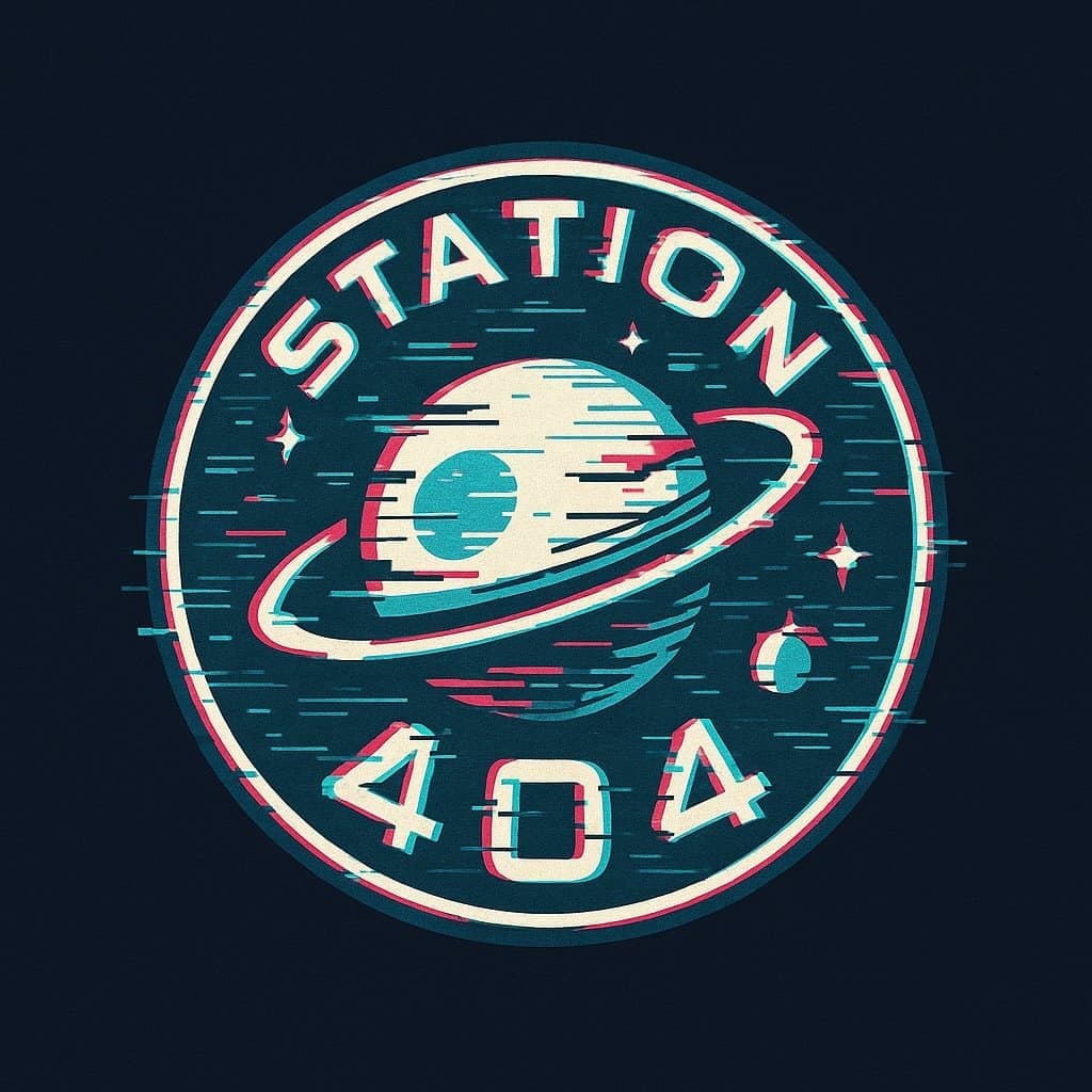 Glitch Vector Logo — пример 2