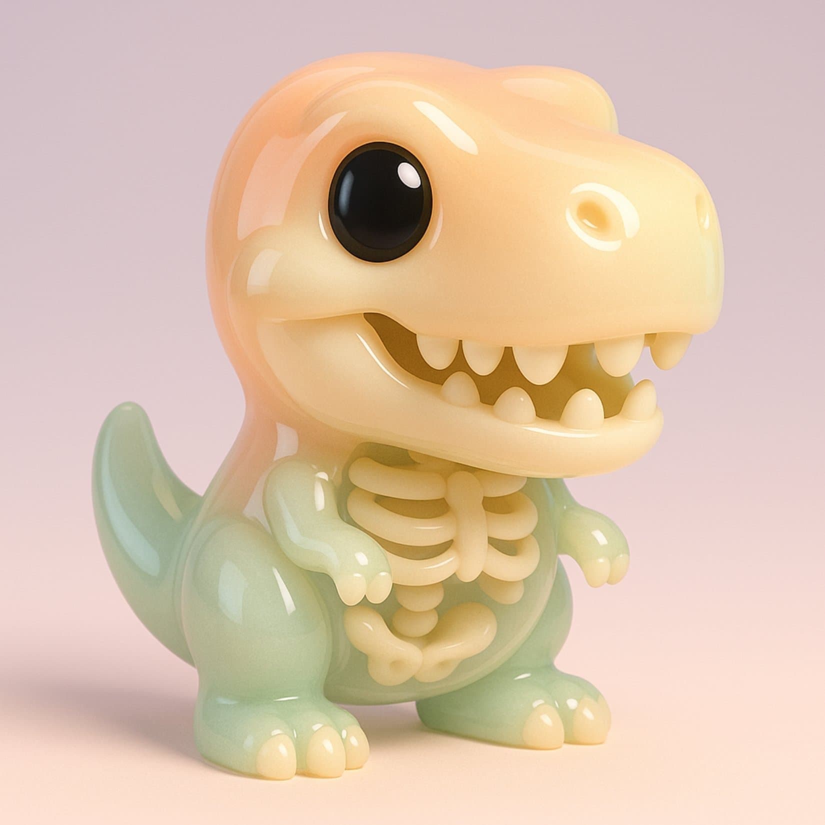 Animals into transparent skeletons — пример 2