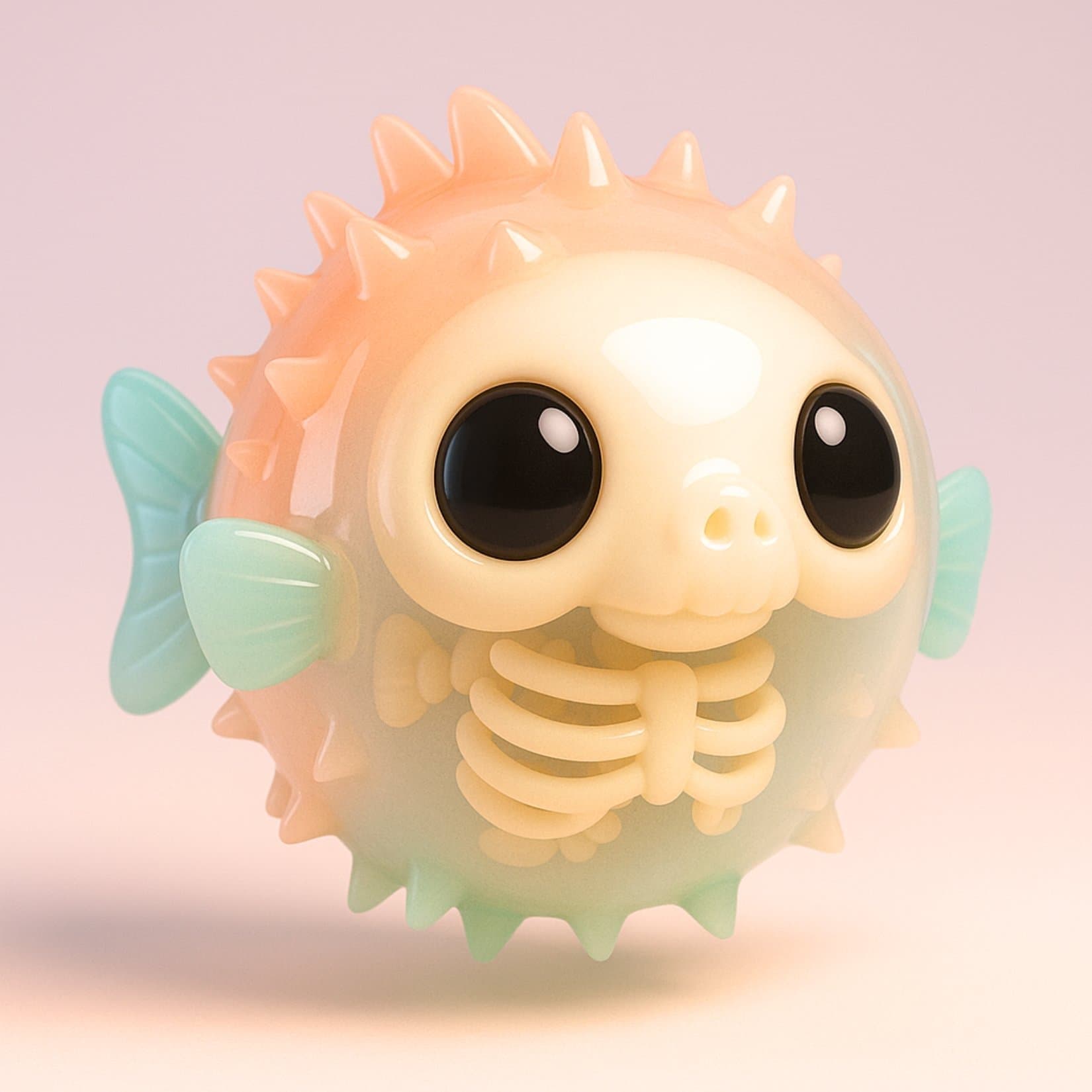 Animals into transparent skeletons — пример 3