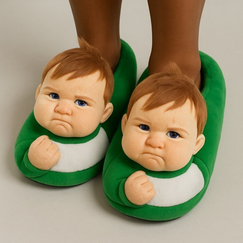 Plush slippers — пример 3