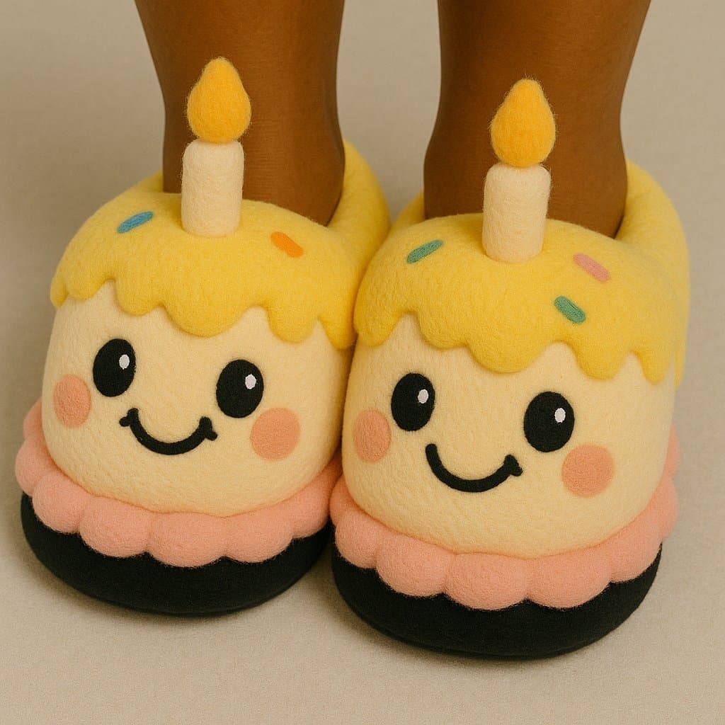 Plush slippers — пример 4
