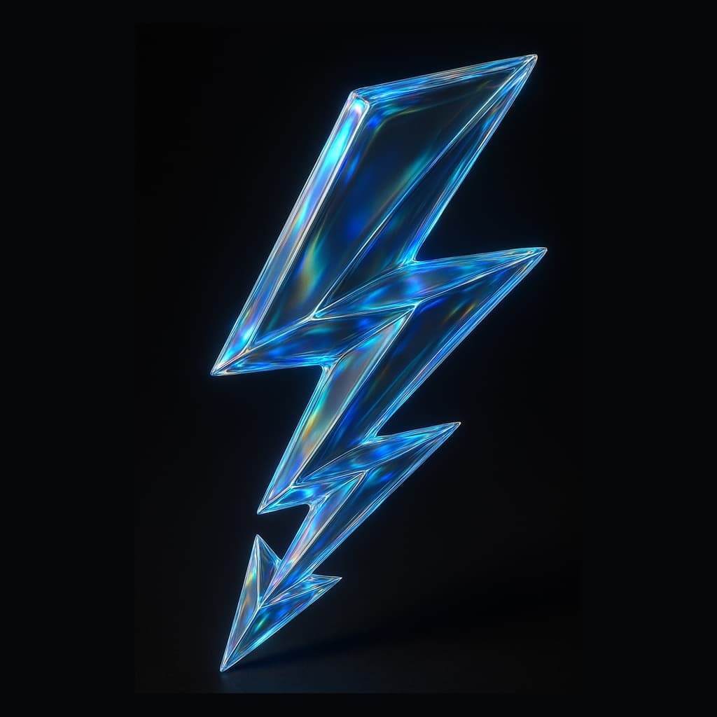 Glass with iridescent effects — пример 2