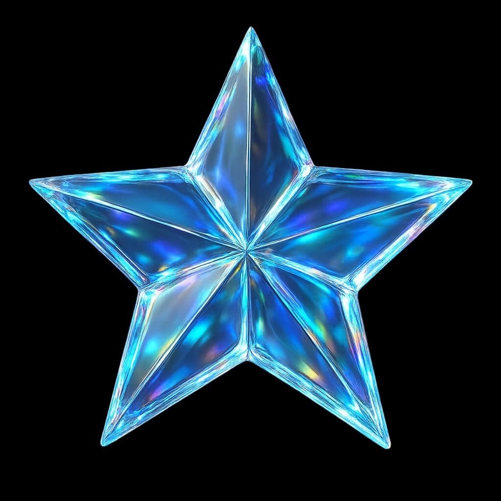 Glass with iridescent effects — пример 3