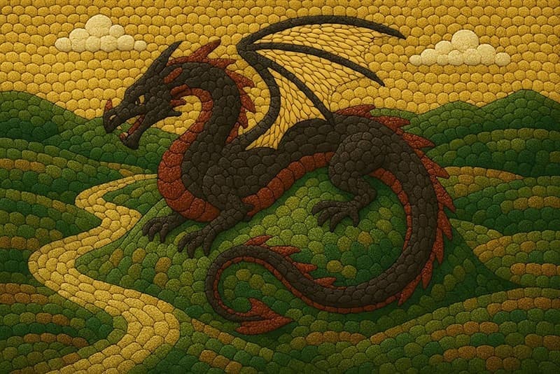 Seed Mosaic Style — пример 3