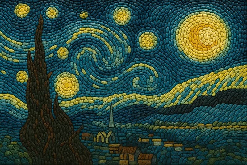 Seed Mosaic Style — пример 4