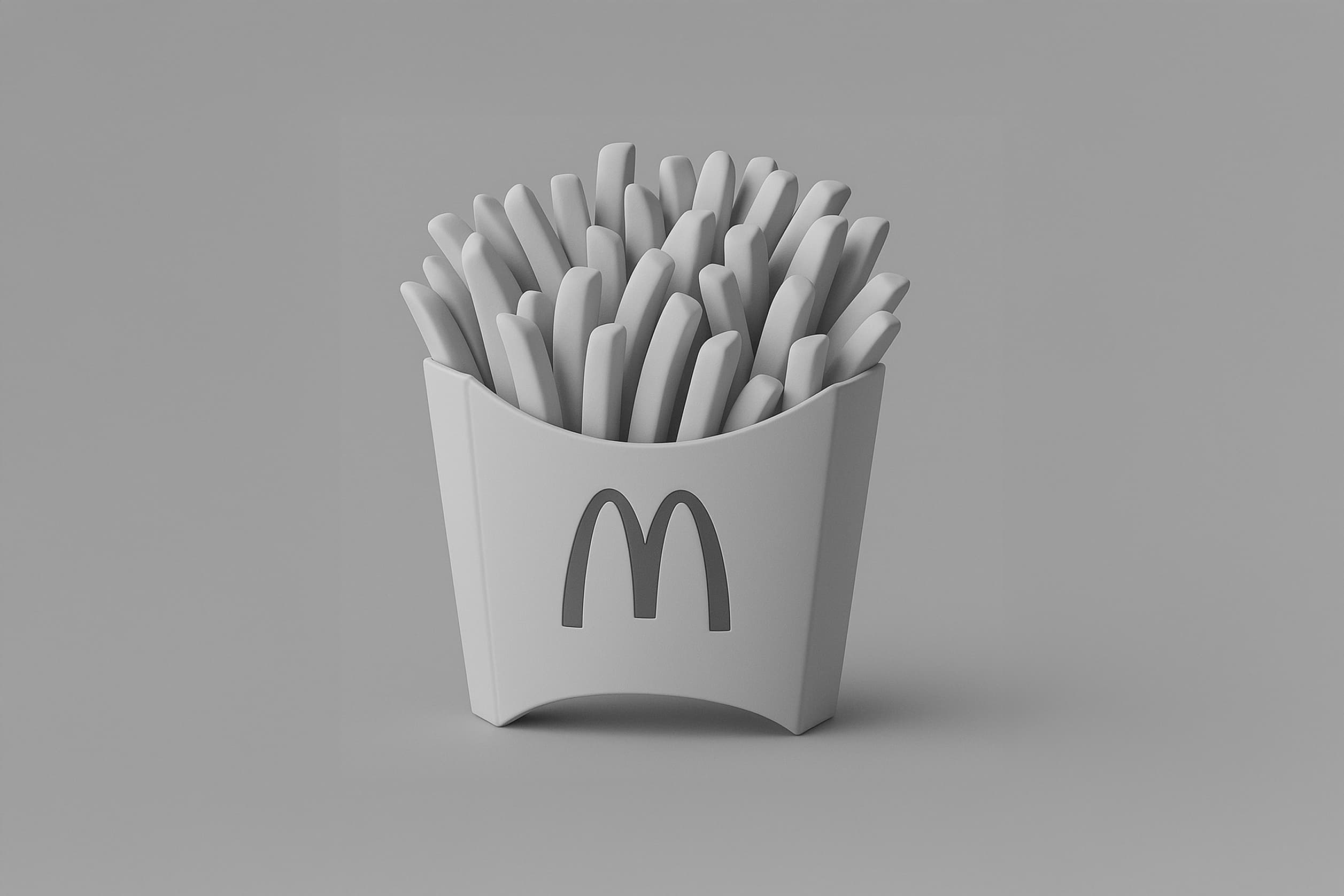 Grayscale 3D — пример 1