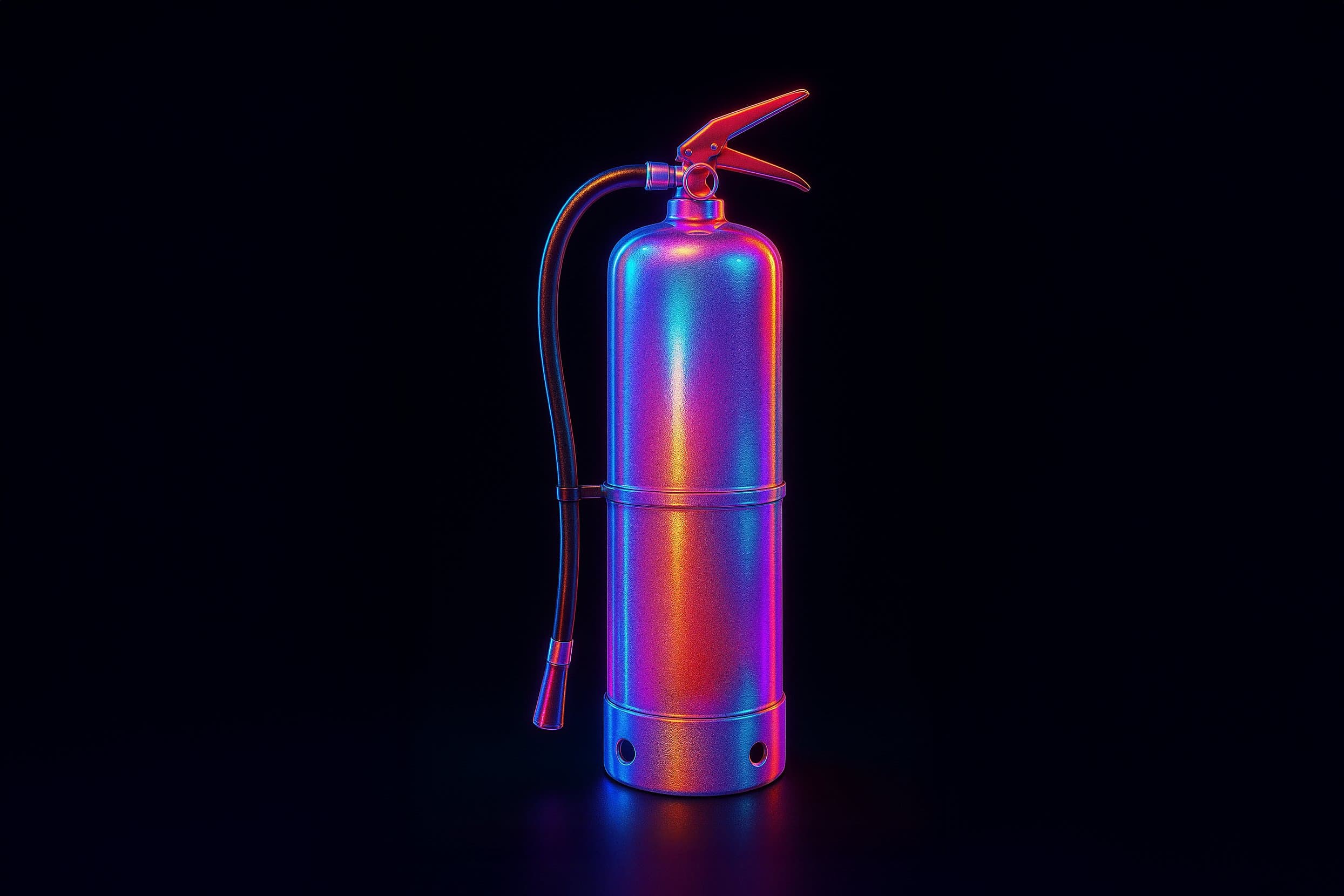 Neon iridescent — пример 2