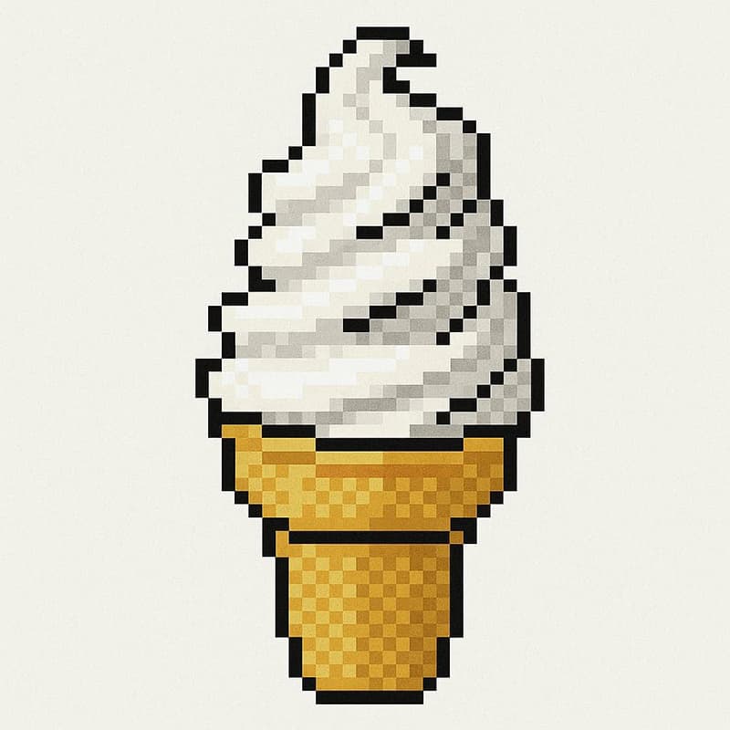 Retro pixel — пример 1