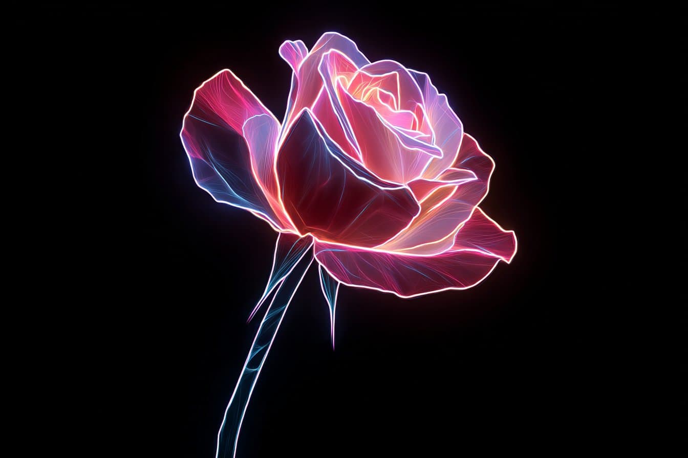 Neon Edge Illumination — пример 4