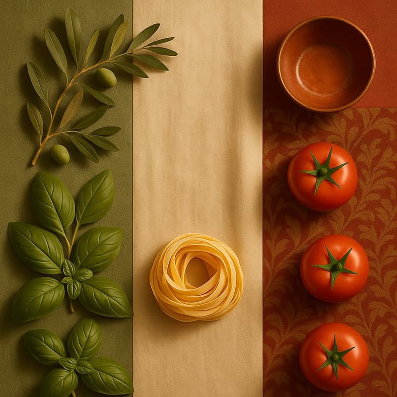 Gastronomic flags — пример 2