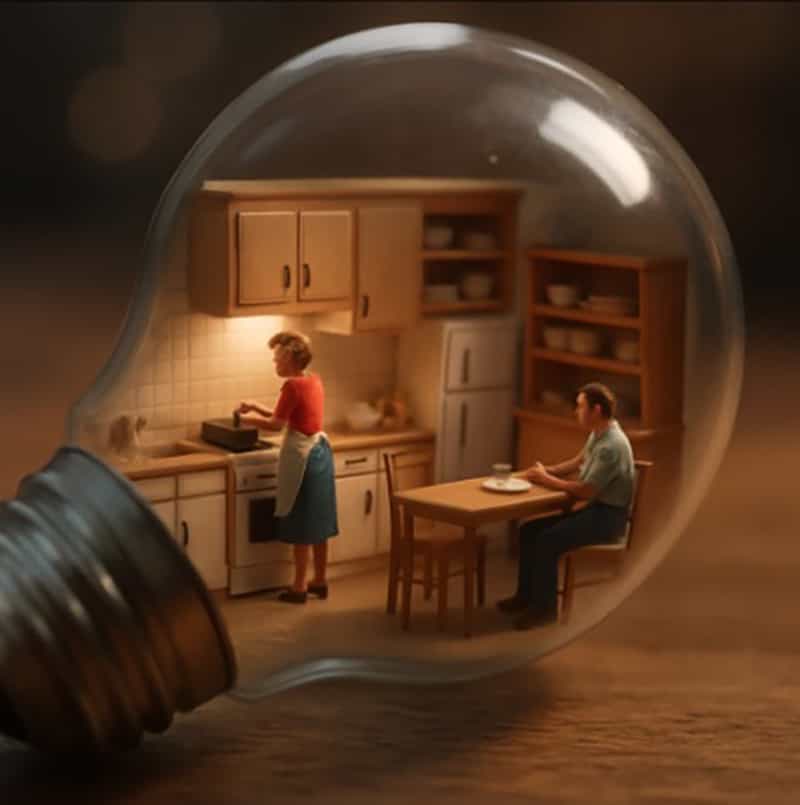 Living inside a light bulb — пример 2
