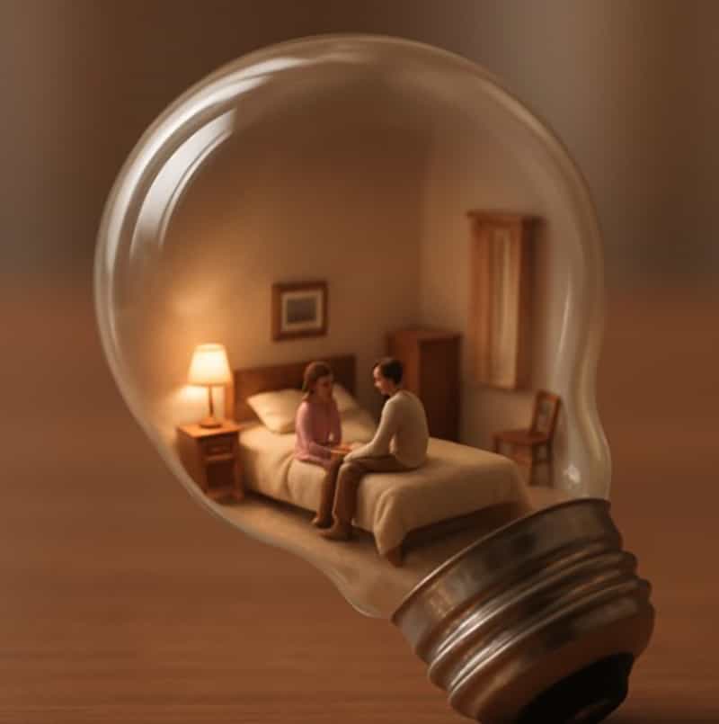 Living inside a light bulb — пример 3
