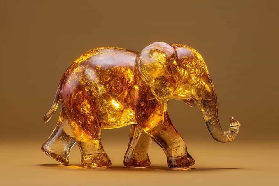 Fossilized amber — пример 3