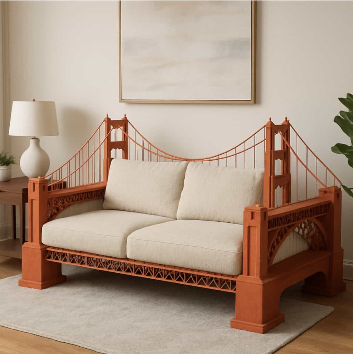Famous Landmarks as furniture — пример 4
