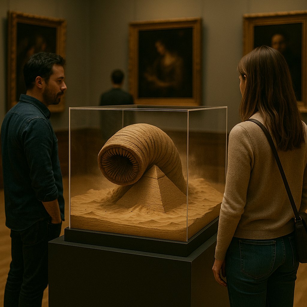 Surreal Experience at the Museum — пример 2