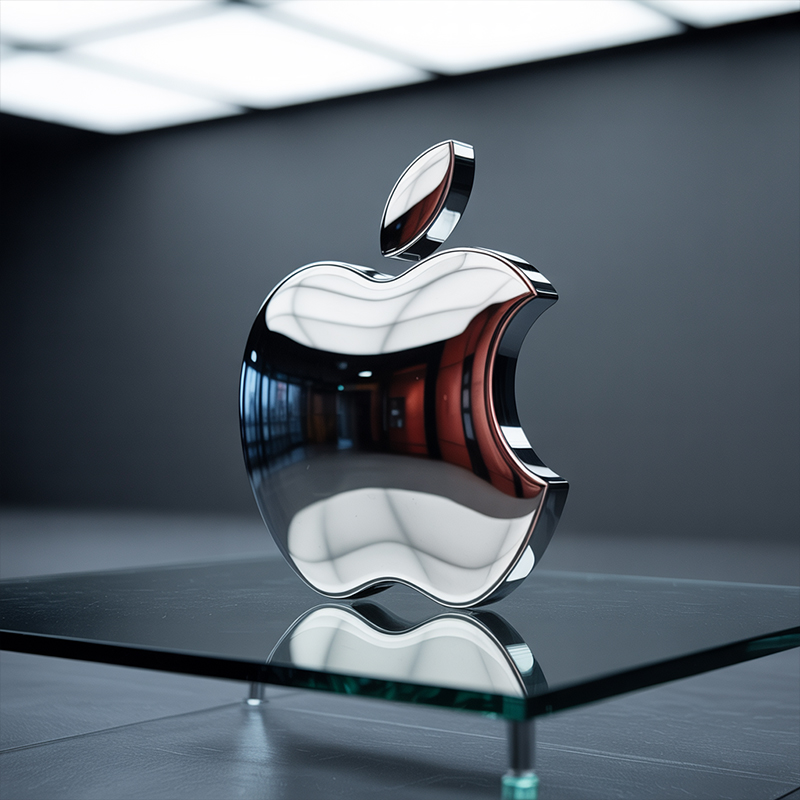 Polished chrome brand — пример 4