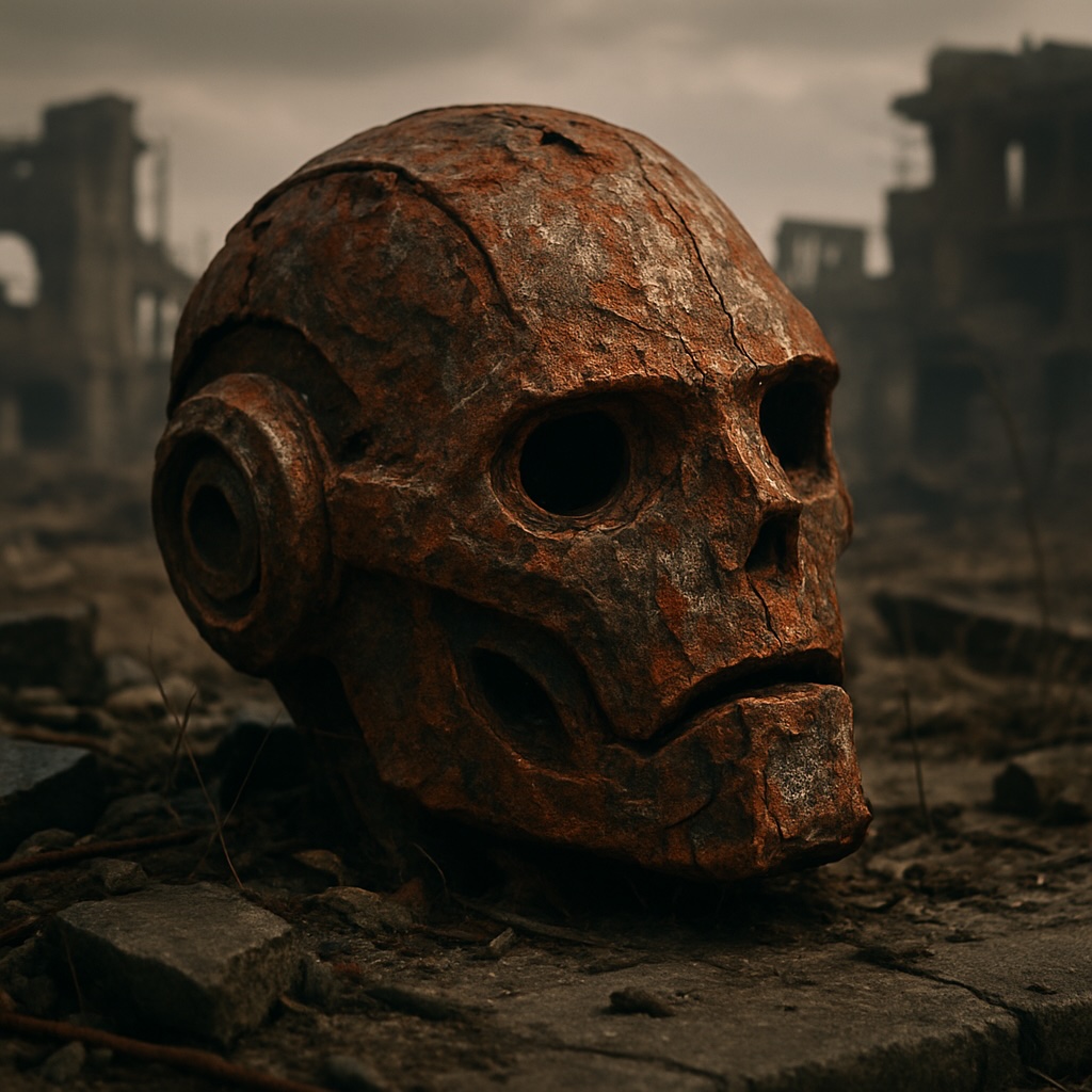 Post-apocalyptic steel relic — пример 2