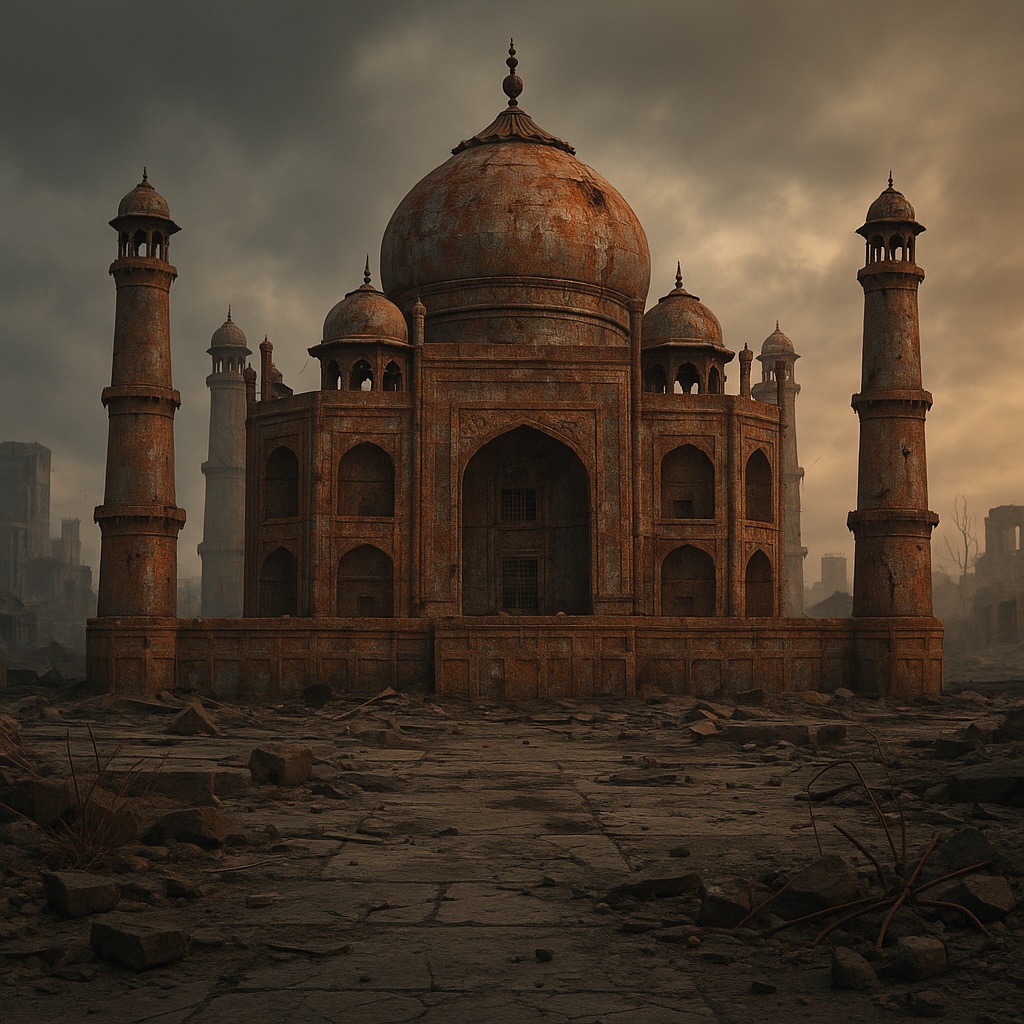 Post-apocalyptic steel relic — пример 4