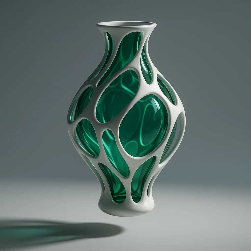 Futuristic 3D Render Creation — пример 3