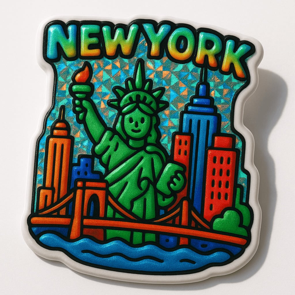Holographic Sticker — пример 2