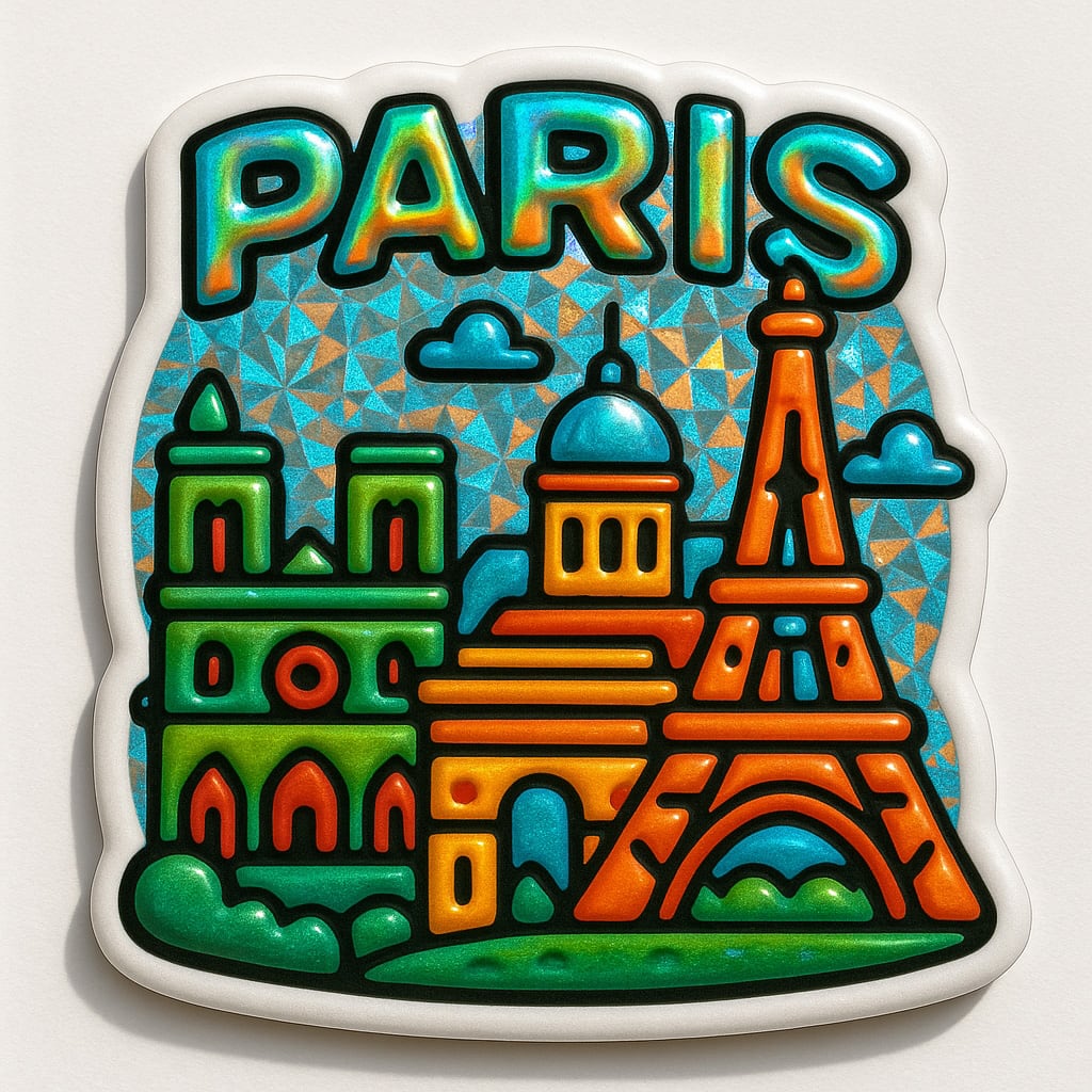 Holographic Sticker — пример 4
