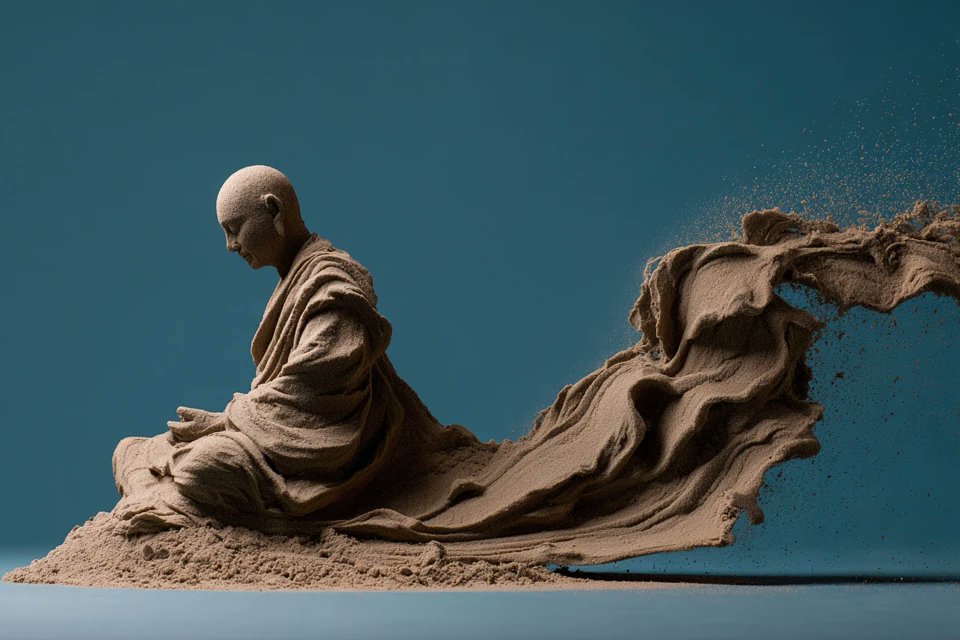 Kinetic Sand Sculpture — пример 4