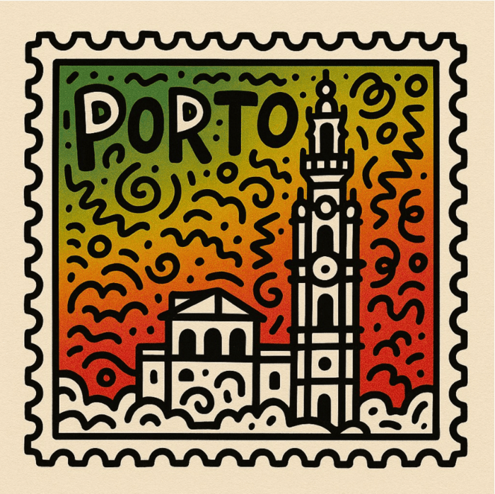 Stamp Illustration in doodle style — пример 4