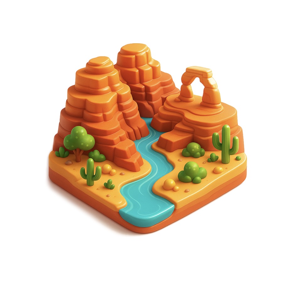 Isometric landmarks — пример 3
