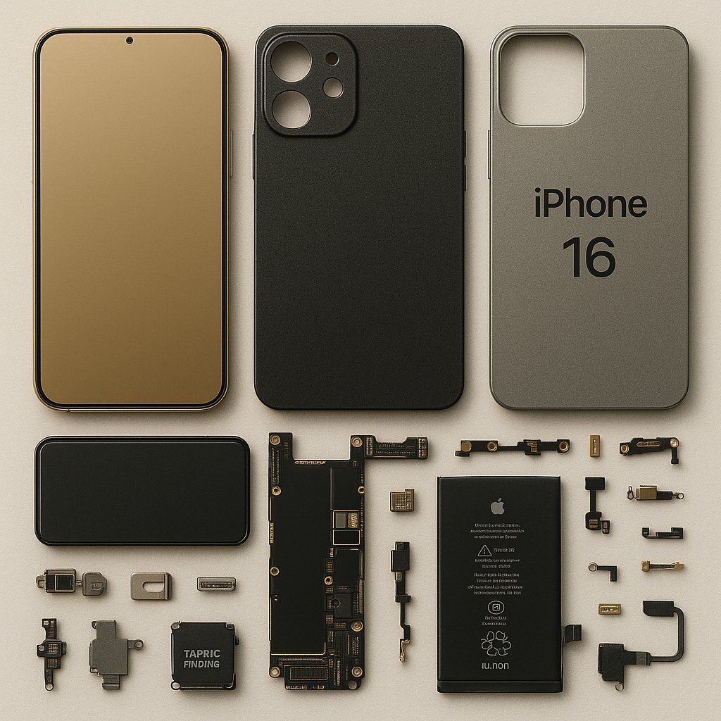 Knolling arrangement — пример 2
