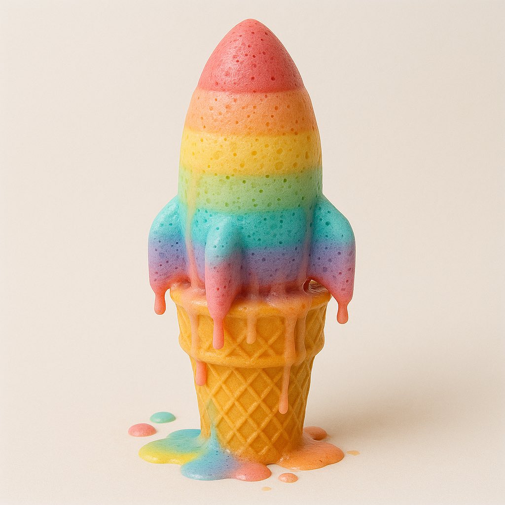 Ice cream sculpture — пример 4