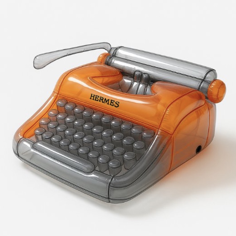 Futuristic inflatable product design — пример 1